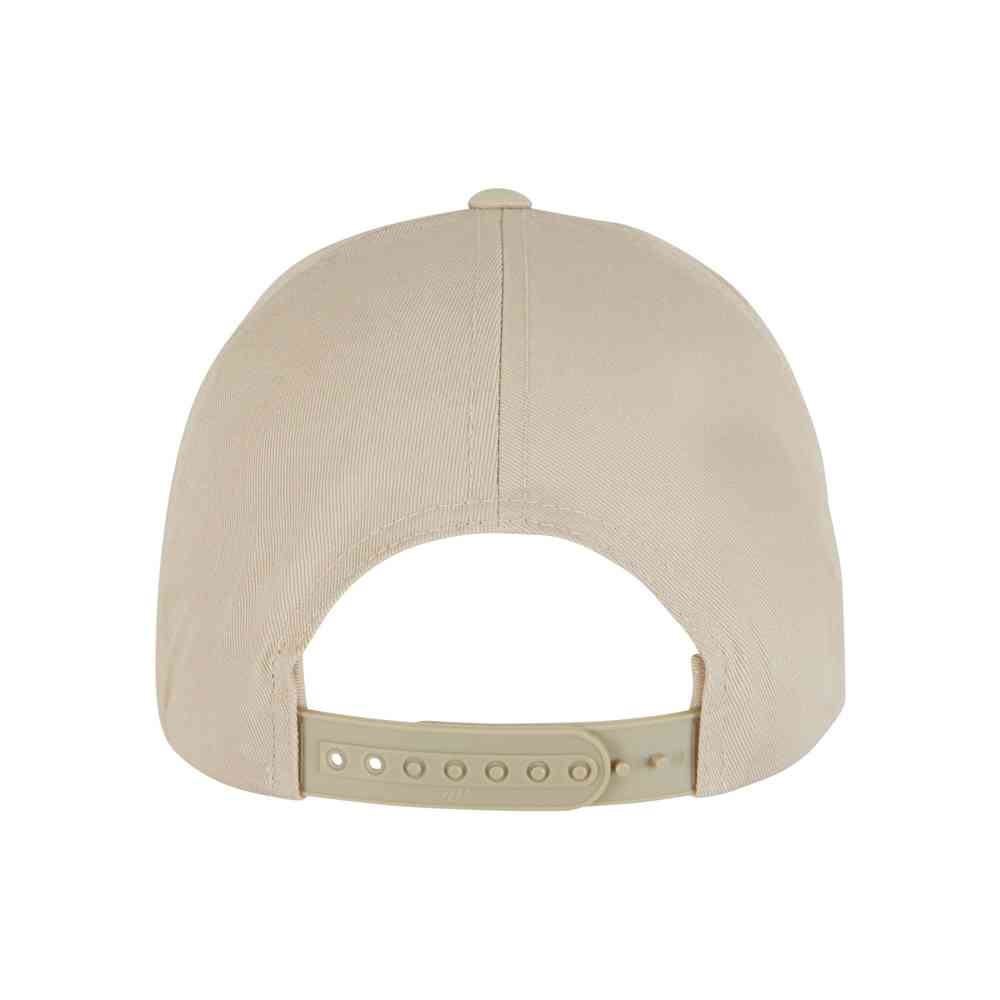 Flexfit - 5-Panel Curved Classic Snapback Cap - Beige